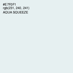 #E7F0F1 - Aqua Squeeze Color Image